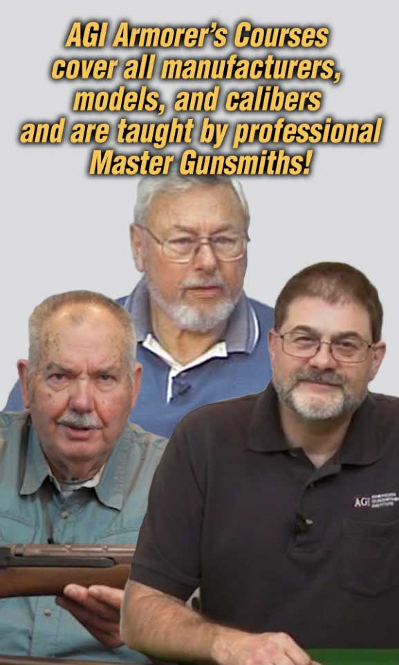 AGI Armorer's Course for Glock Pistols The American Gunsmithing Institute