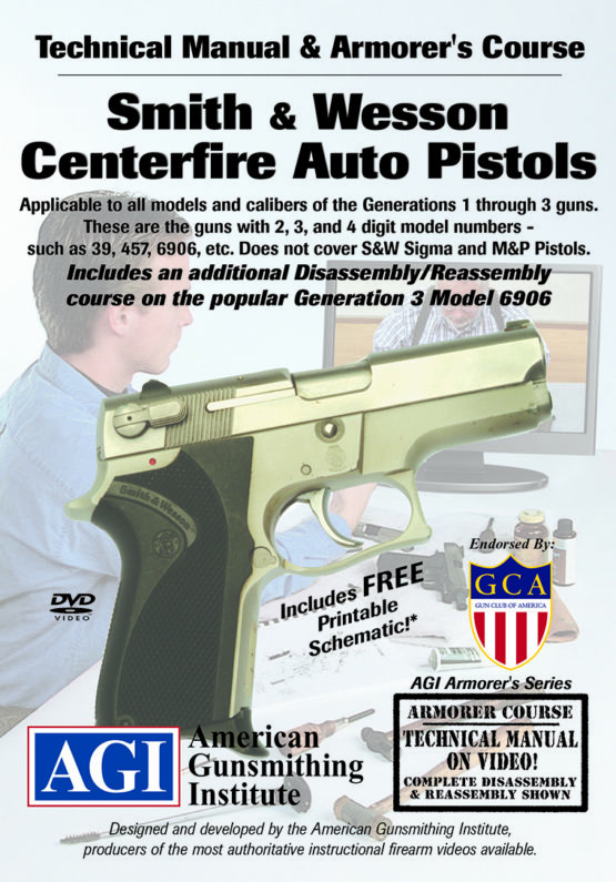 AGI CERTIFIED LEAC GLOCK ARMORER COURSE The American Gunsmithing