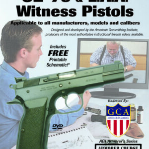 AGI Armorer's Course for CZ-75, E.A.A Witness Pistols
