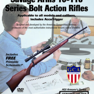 AGI Armorer's Course for Savage Arms 10-116 Series Bolt Action Rifles