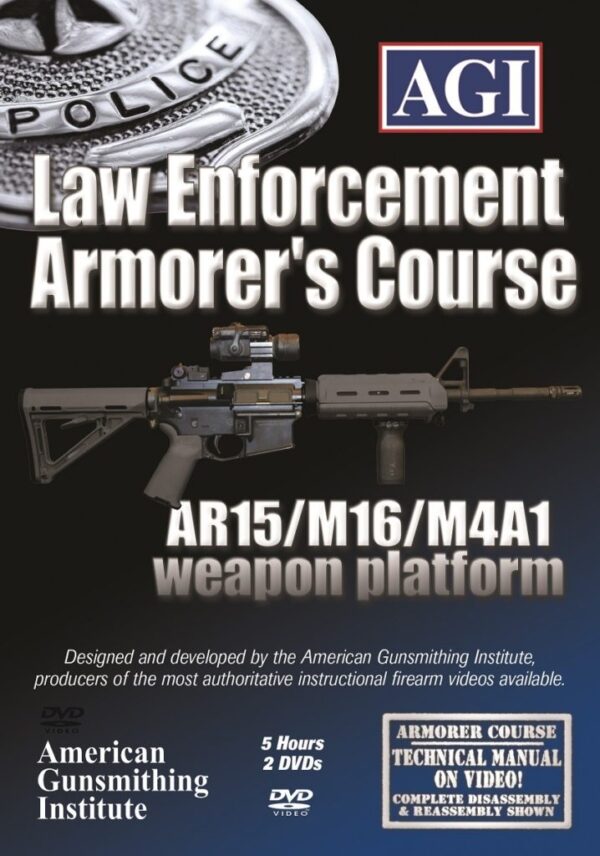 LEAC AR-15 ARMORER COURSE DVD - CERTIFIED