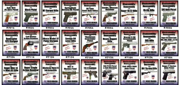 Disassembly & Reassembly Firearms DVD Library!